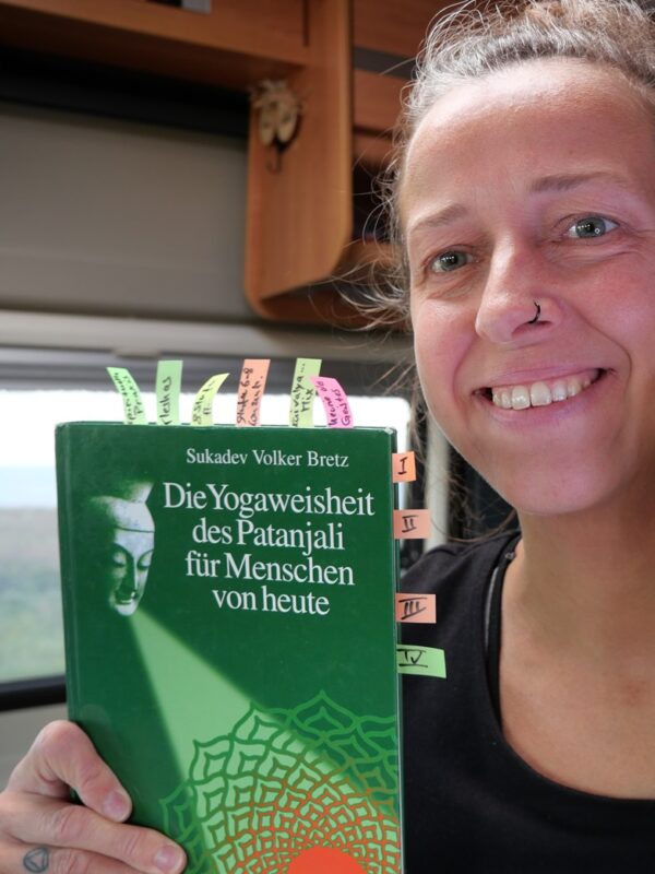 Buchcover die Yogaweisheiten des Patanjali von Sukadev Bretz